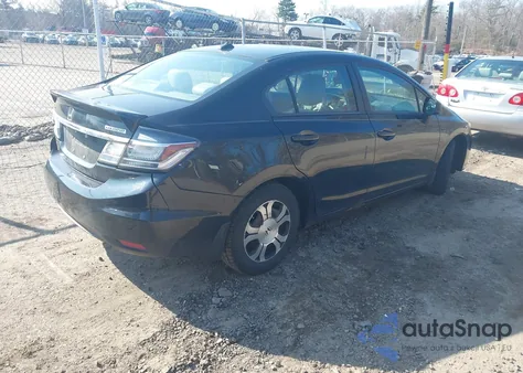 2013 Honda Civic Hybrid из США, поврежденный, VIN 19XFB4F20DE202838